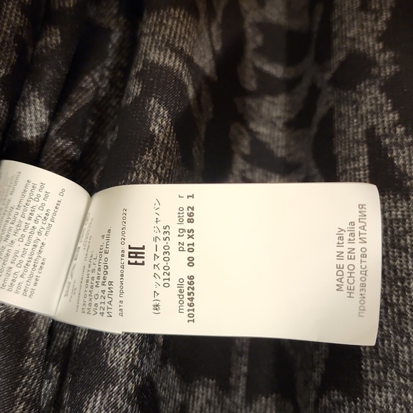 [Max Mara] New w/ Tag, Never Worn, Teddy Bear Coat in Dark Grey, Current F/W '22 - Picture 7 of 8